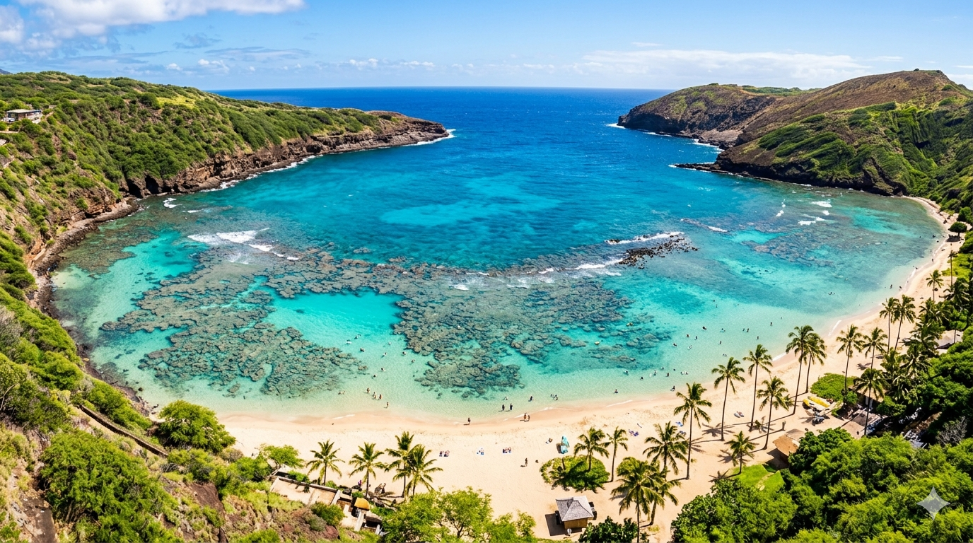 Hanauma Bay on Oahu North Shore