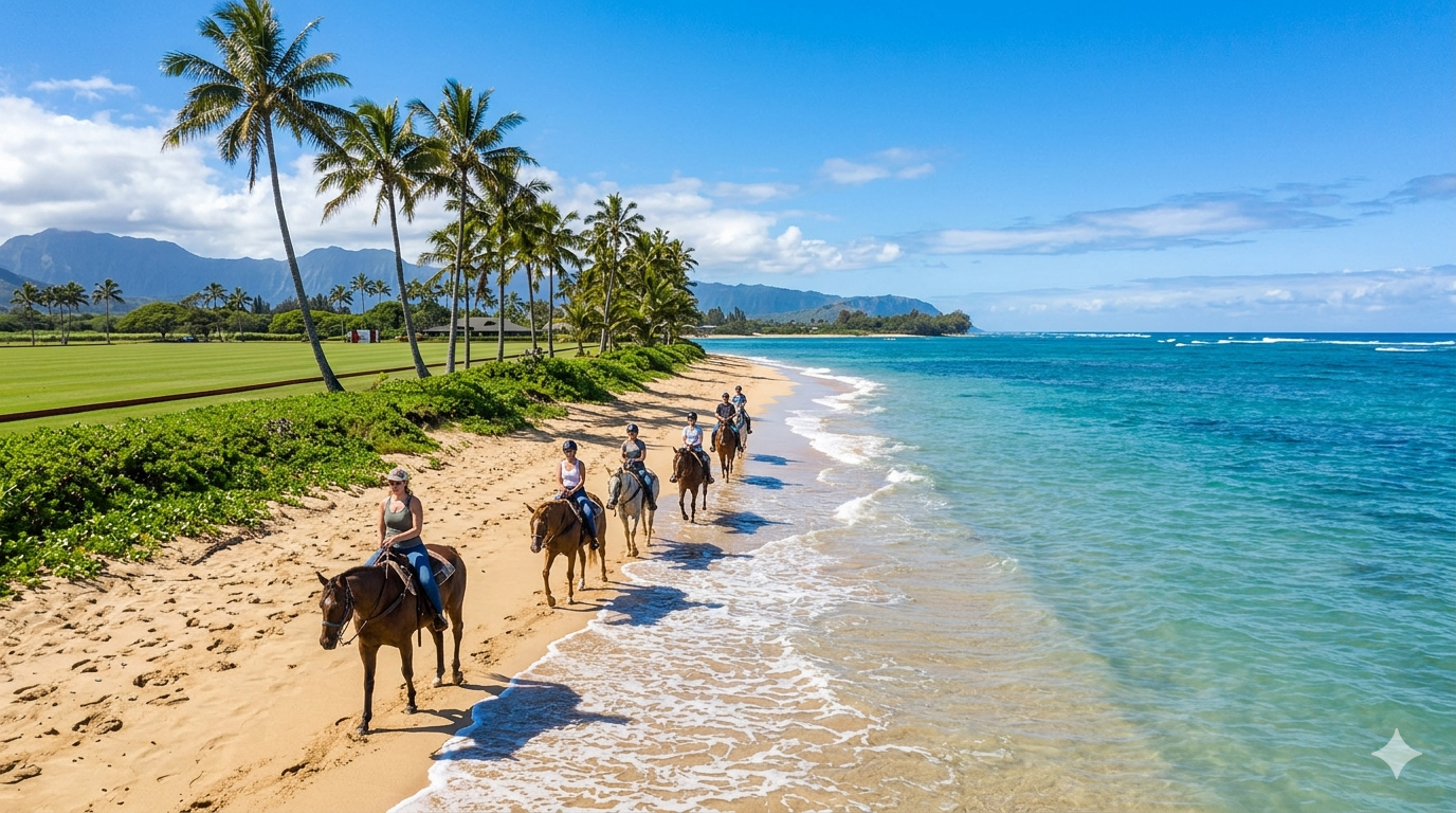 Oahu Horseback Rides on Oahu North Shore