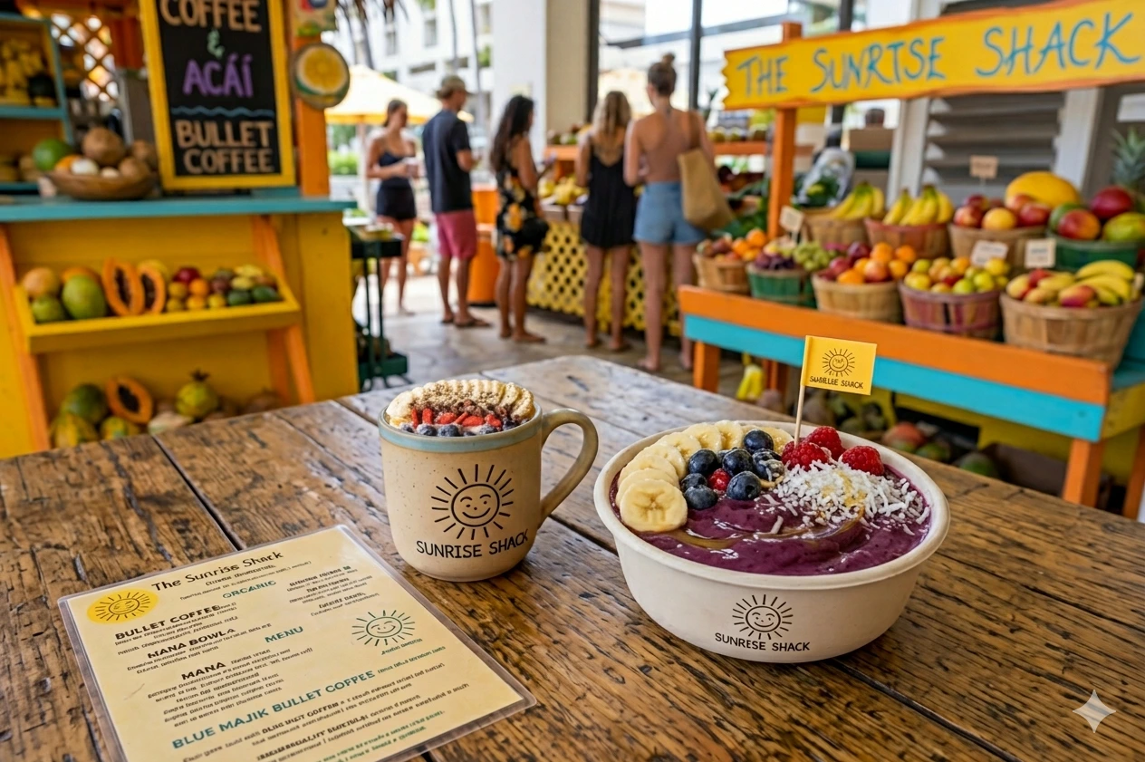 The Sunrise Shack on Oahu North Shore